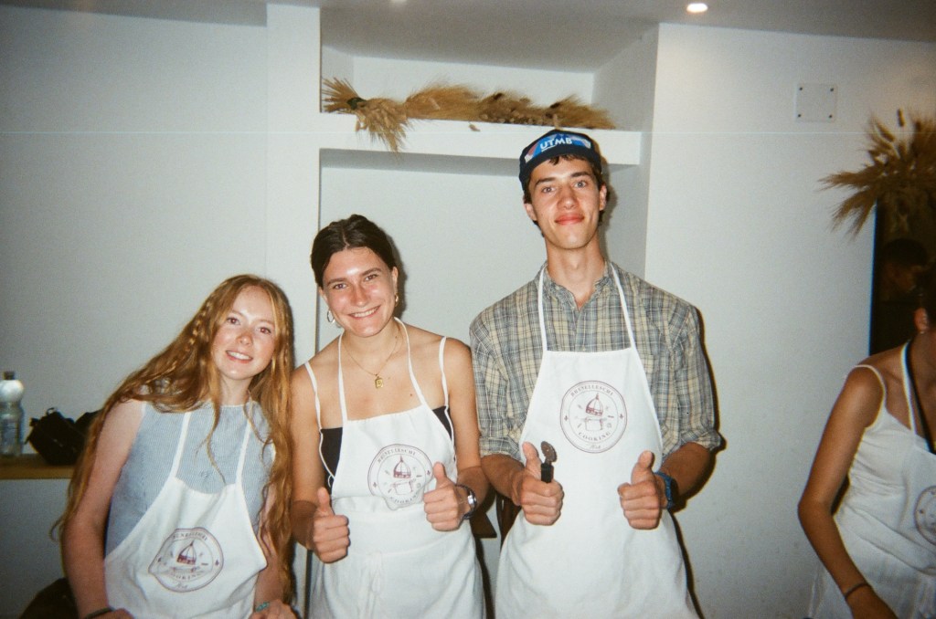 A quick trip to Italy to eat pasta and see friends